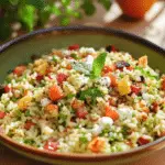Crispy Mediterranean Rice Salad