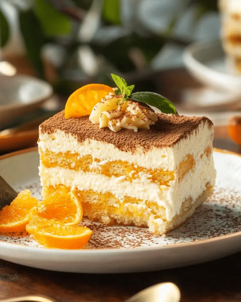 Orange Tiramisu