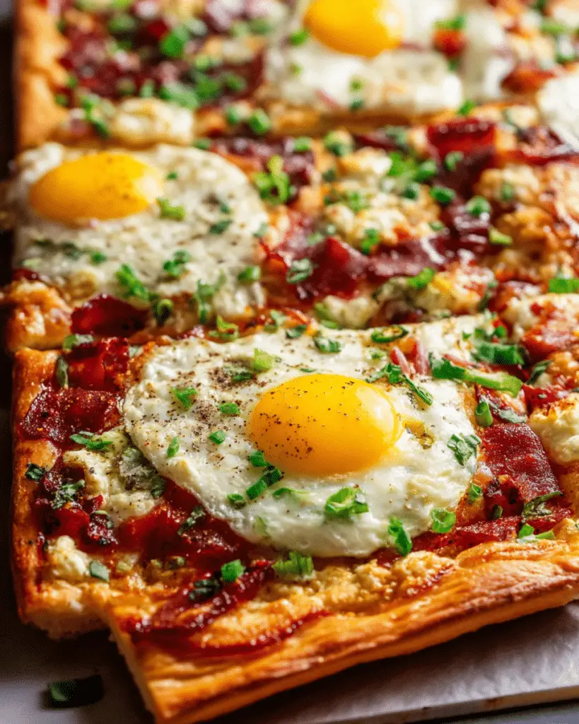 Sheet Pan Breakfast Pizza