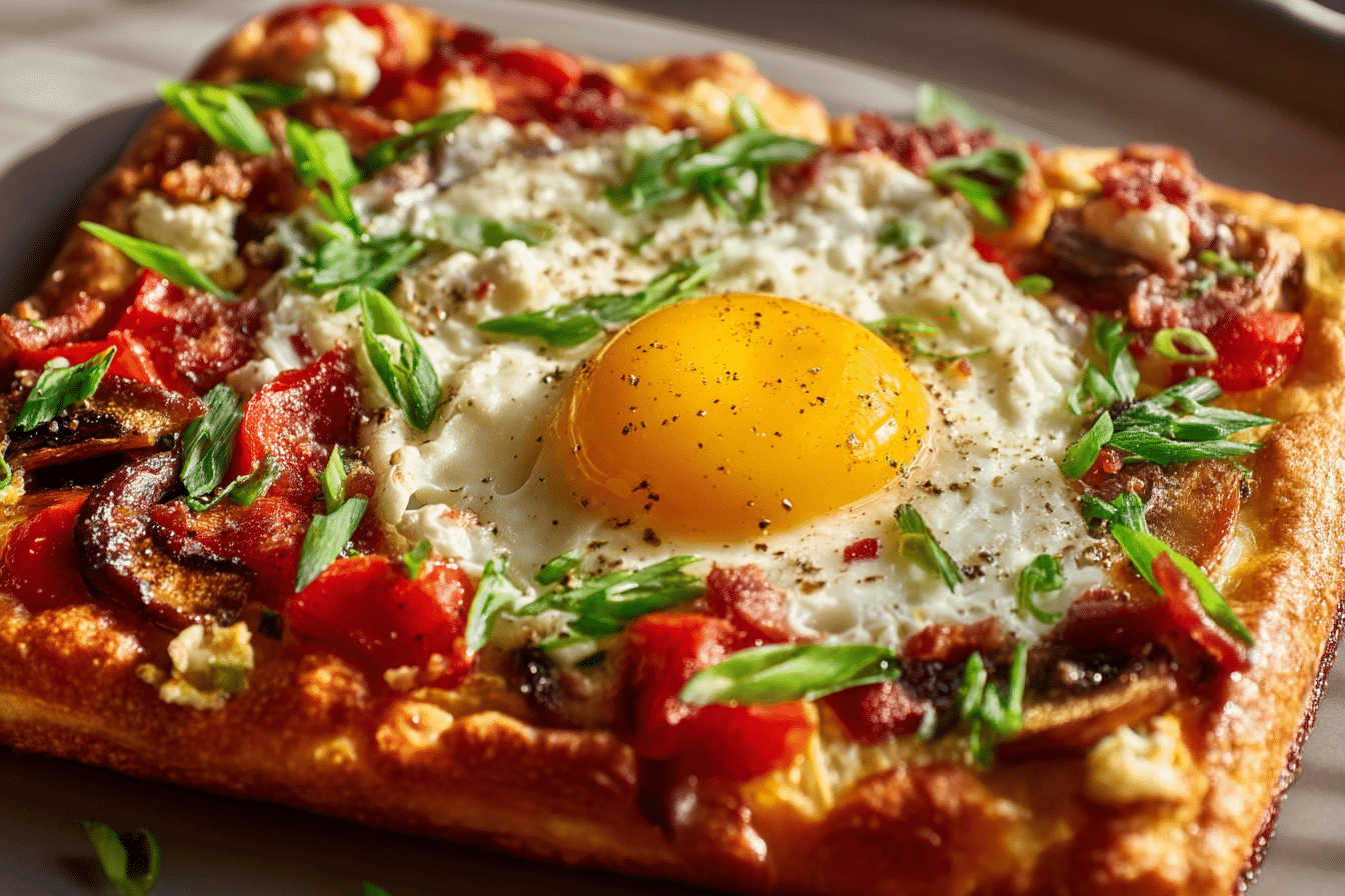 Sheet Pan Breakfast Pizza