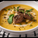 Steak Cauliflower Soup