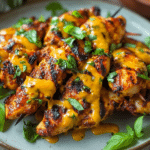 Peri Peri Chicken Skewers with a Butter Sauce