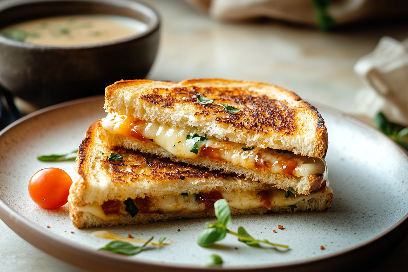 The Best Grown Up Grilled Cheese