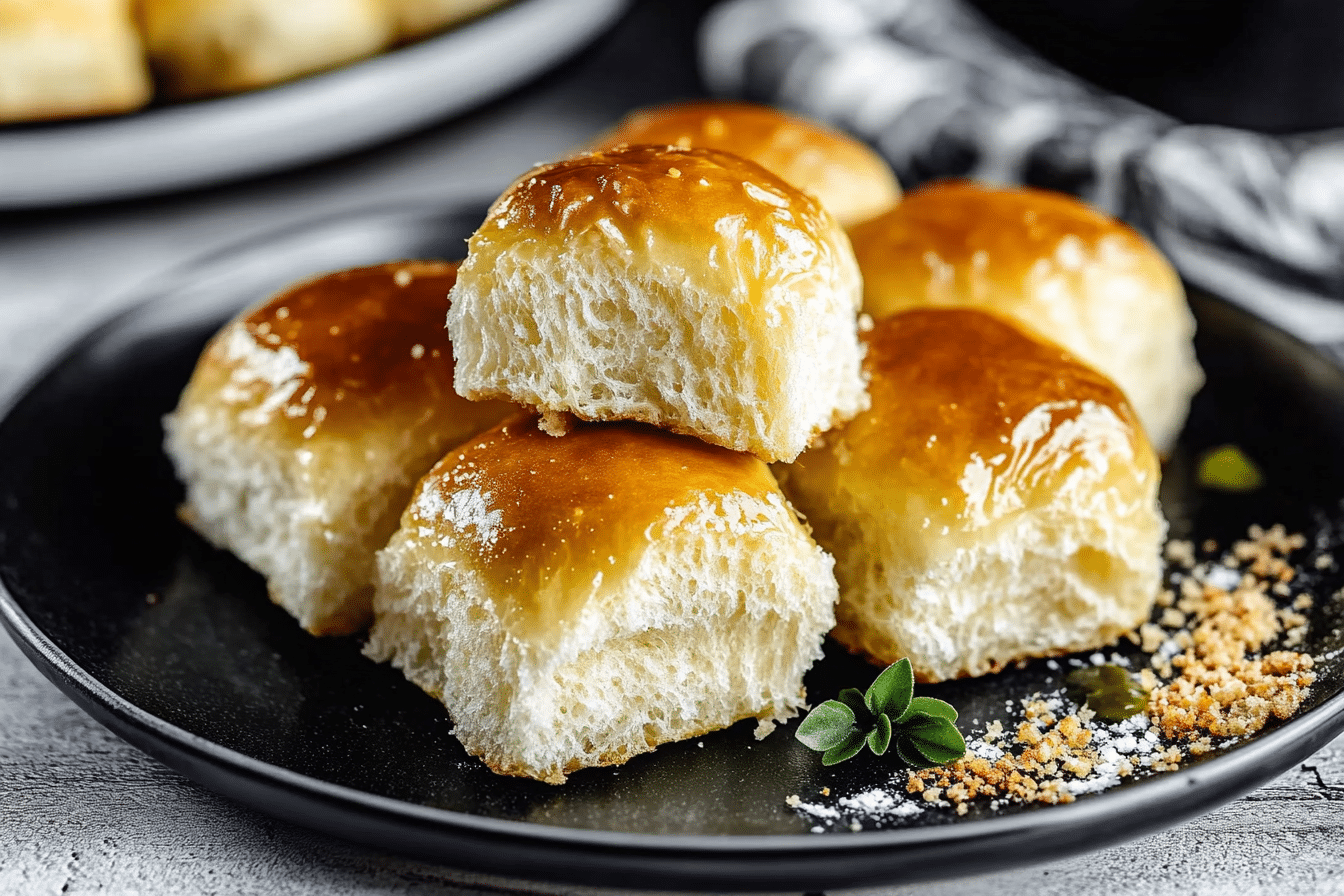 Fluffy and Soft Dinner Rolls
