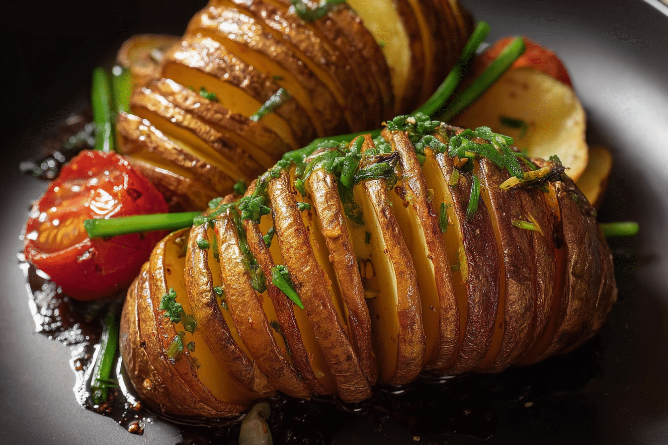 Sliced Baked Potatoes