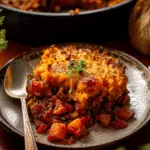 Vegan Butternut Squash Sweet Potato Shepherd’s Pie
