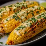 Cheesy Garlic Butter Corn on the Cob