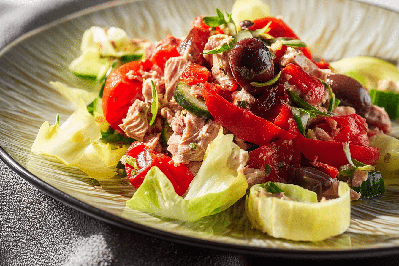 Mediterranean Tuna Salad