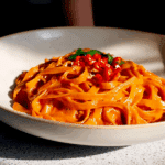 Spicy Gochujang Alfredo One-Pot Pasta