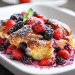 Berry Croissant Bake
