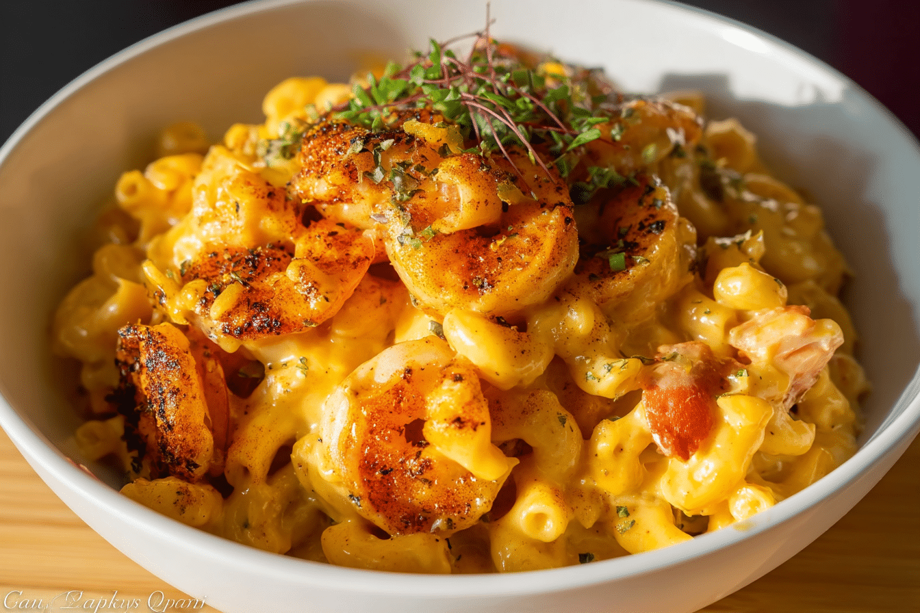 Cajun Shrimp & Crab Mac & Cheese