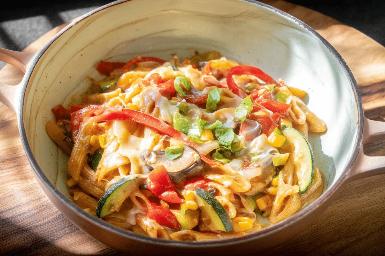 One Pot Veggie Pasta: 5 Easy Steps for a Quick Dinner