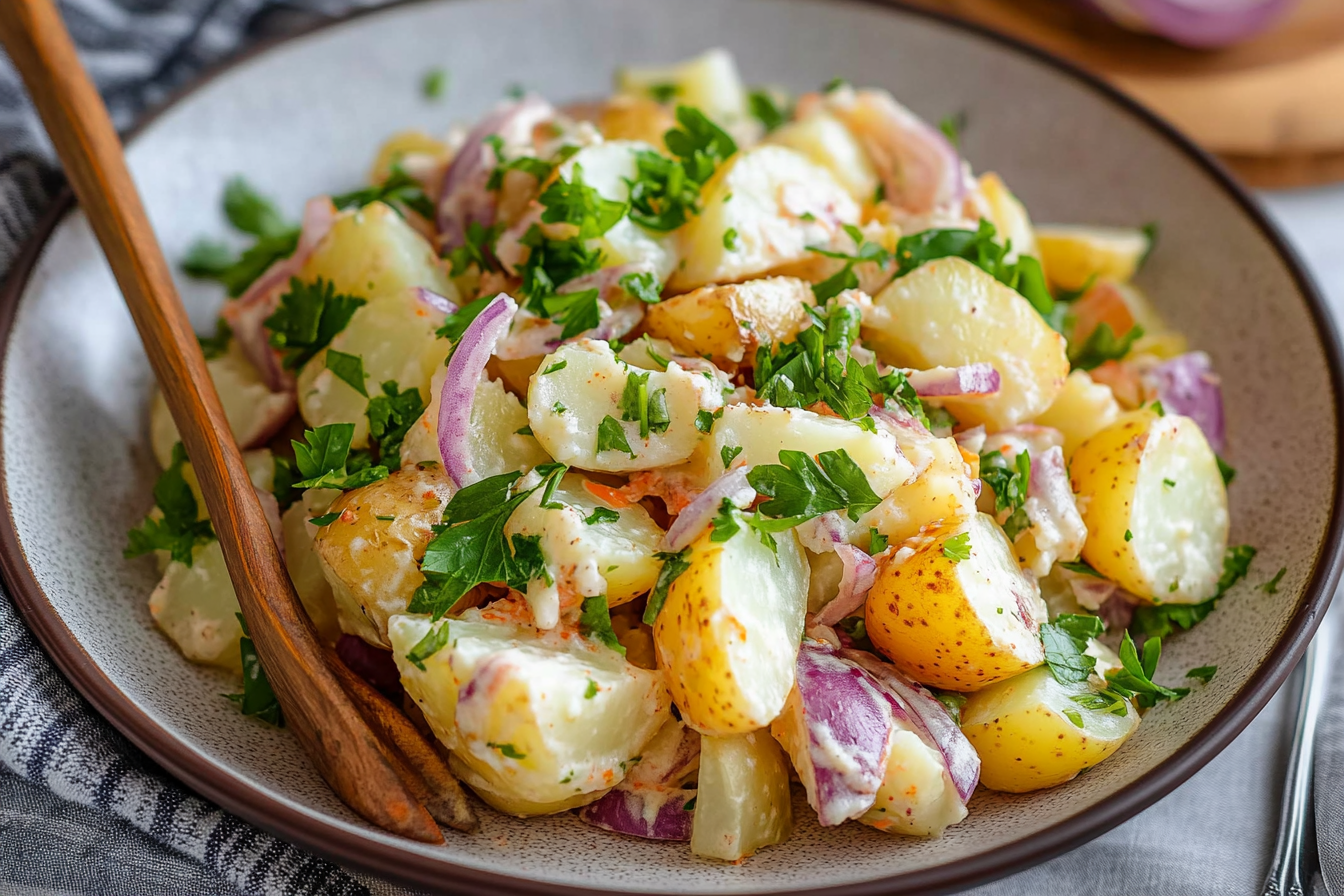 Patates Salatası Turkish Potato Salad