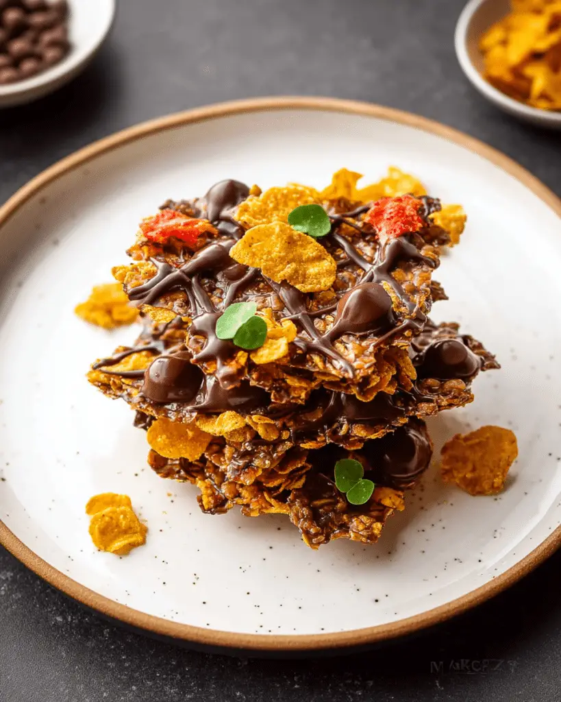 Cornflake Chocolate Brittle