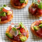 Mini Crunchy Tuna Tostadas