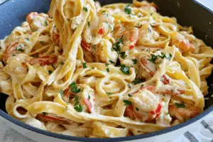 Crawfish Fettuccine