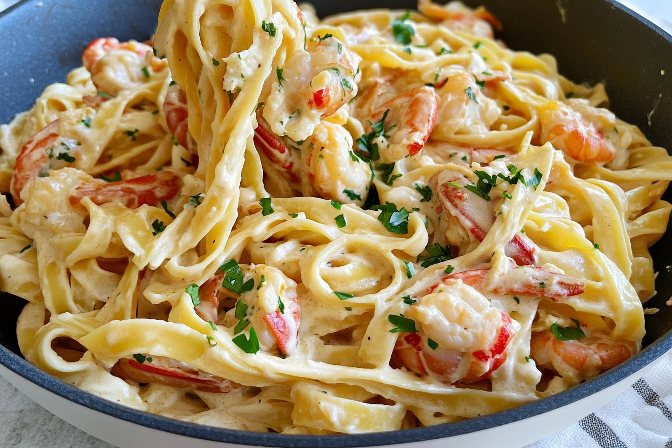 Crawfish Fettuccine