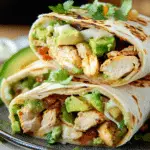 Chicken and Avocado Burritos