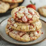 Strawberry Pop Tart Cookies