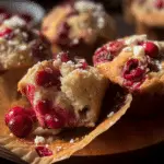 White Chocolate Cranberry Muffins