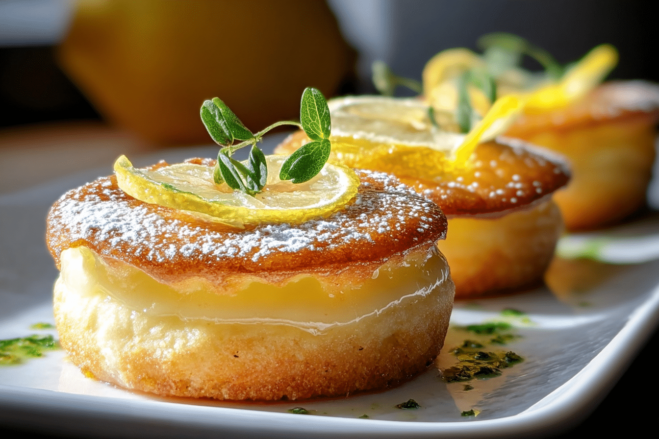 Baby Lemon Impossible Pies