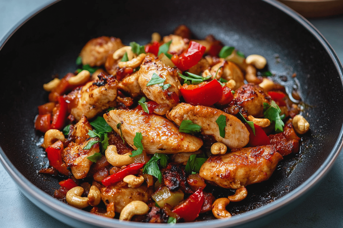 Meal Prep Cashew Chicken