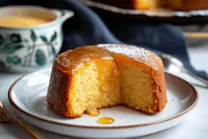 Slow Cooker Golden Syrup Sponge