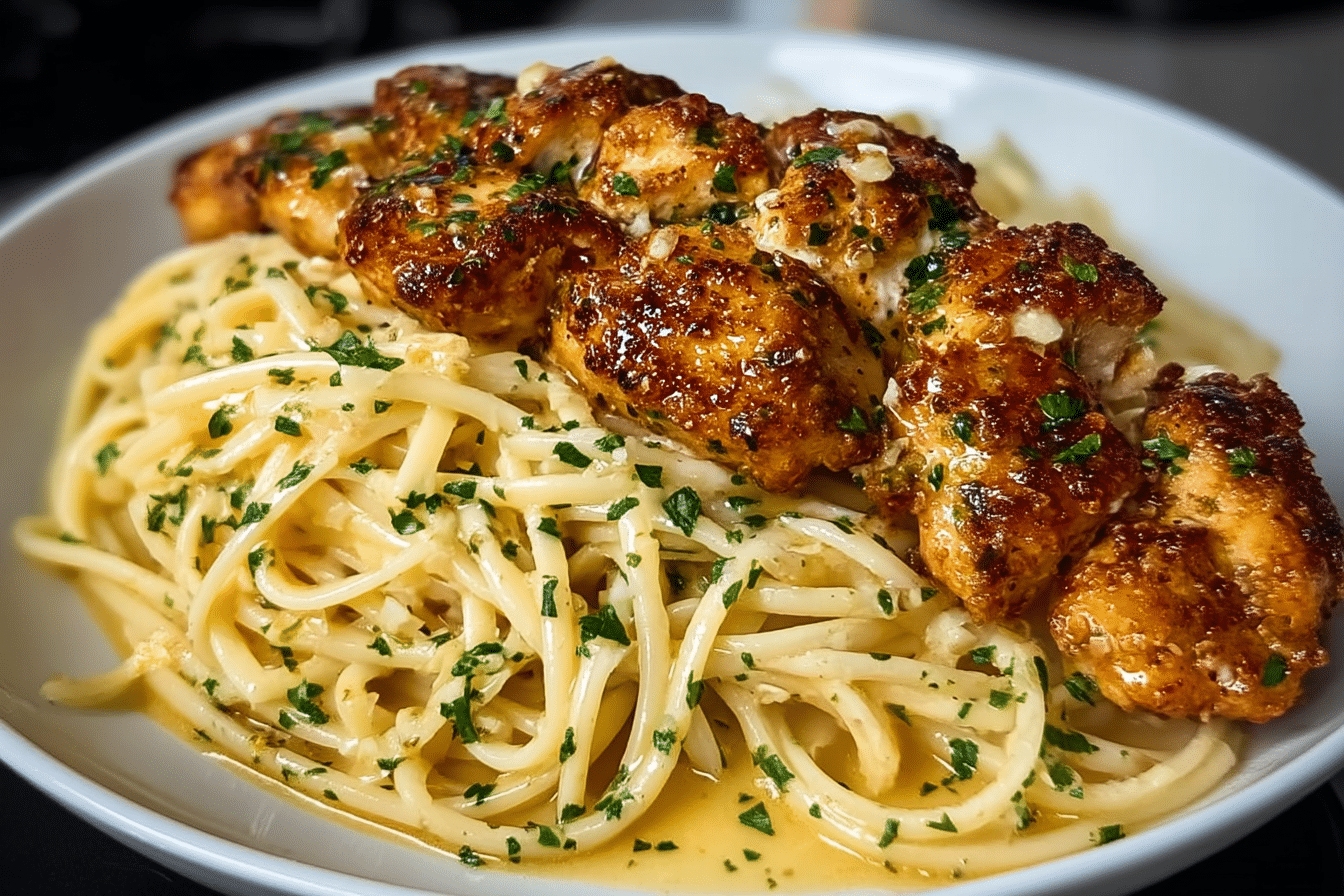 Lemon Butter Chicken Pasta