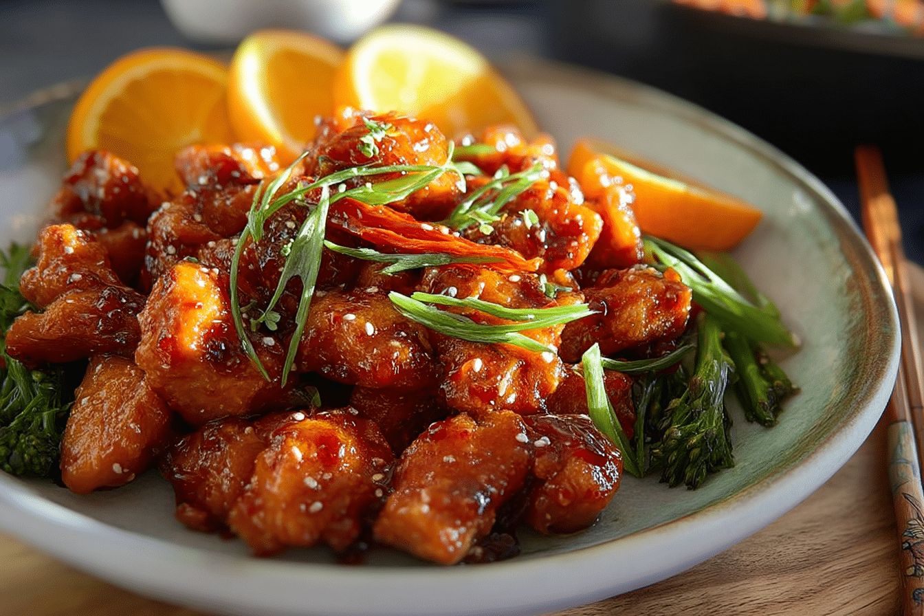 Orange Chicken Recipe