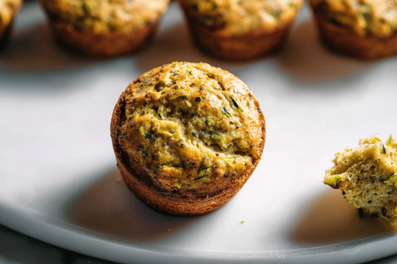 Lemon Zucchini Muffins