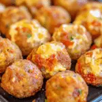 Rotel Cream Cheese Sausage Balls