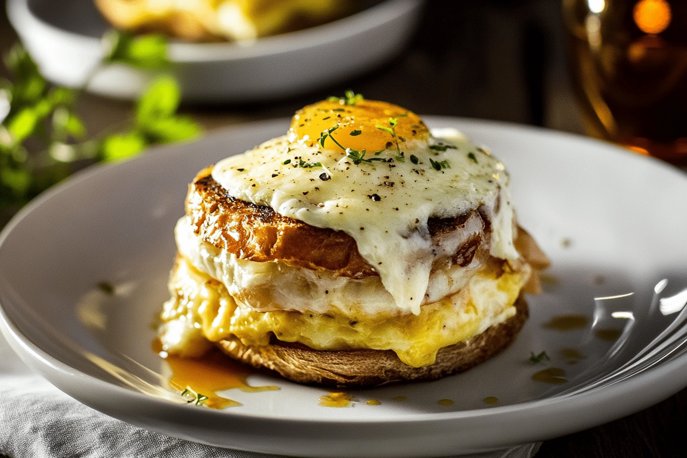 Croque Madame Brunch Sandwiches