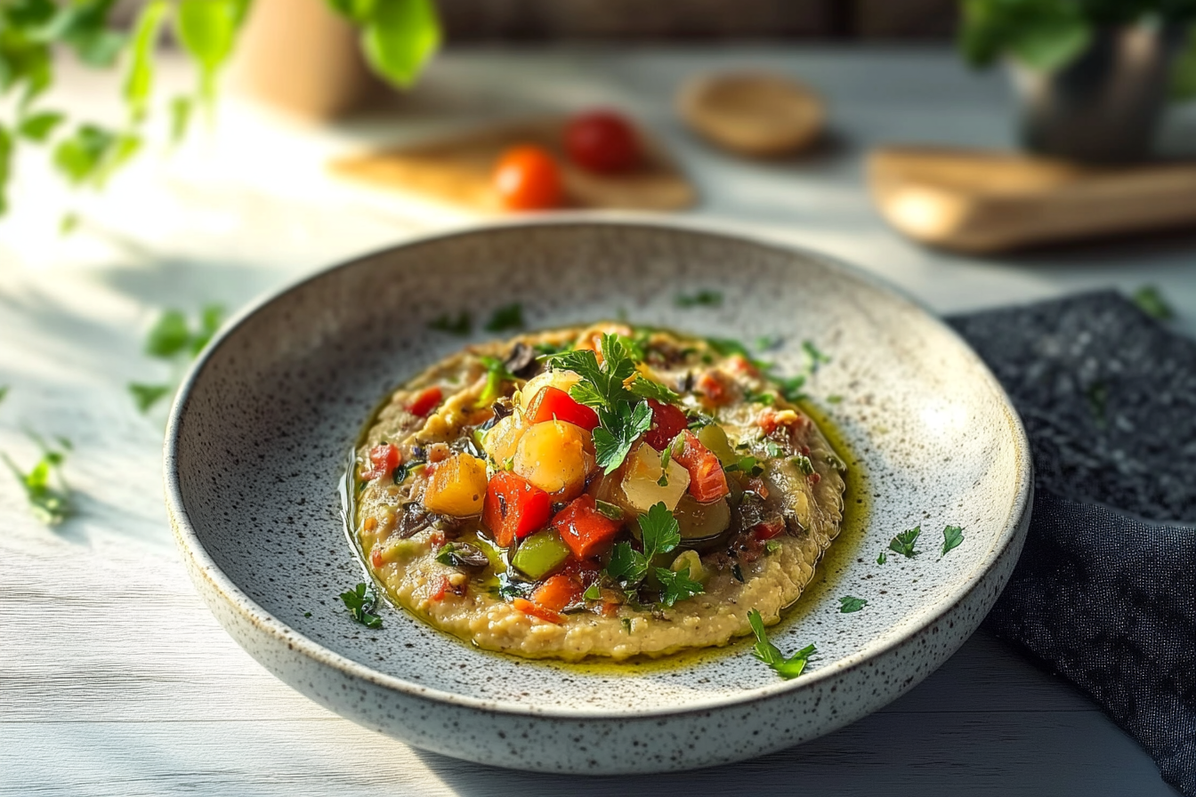 Baba Ganoush Without Tahini