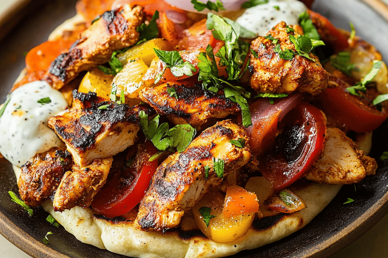 Chicken Shawarma Sheet-Pan Dinner
