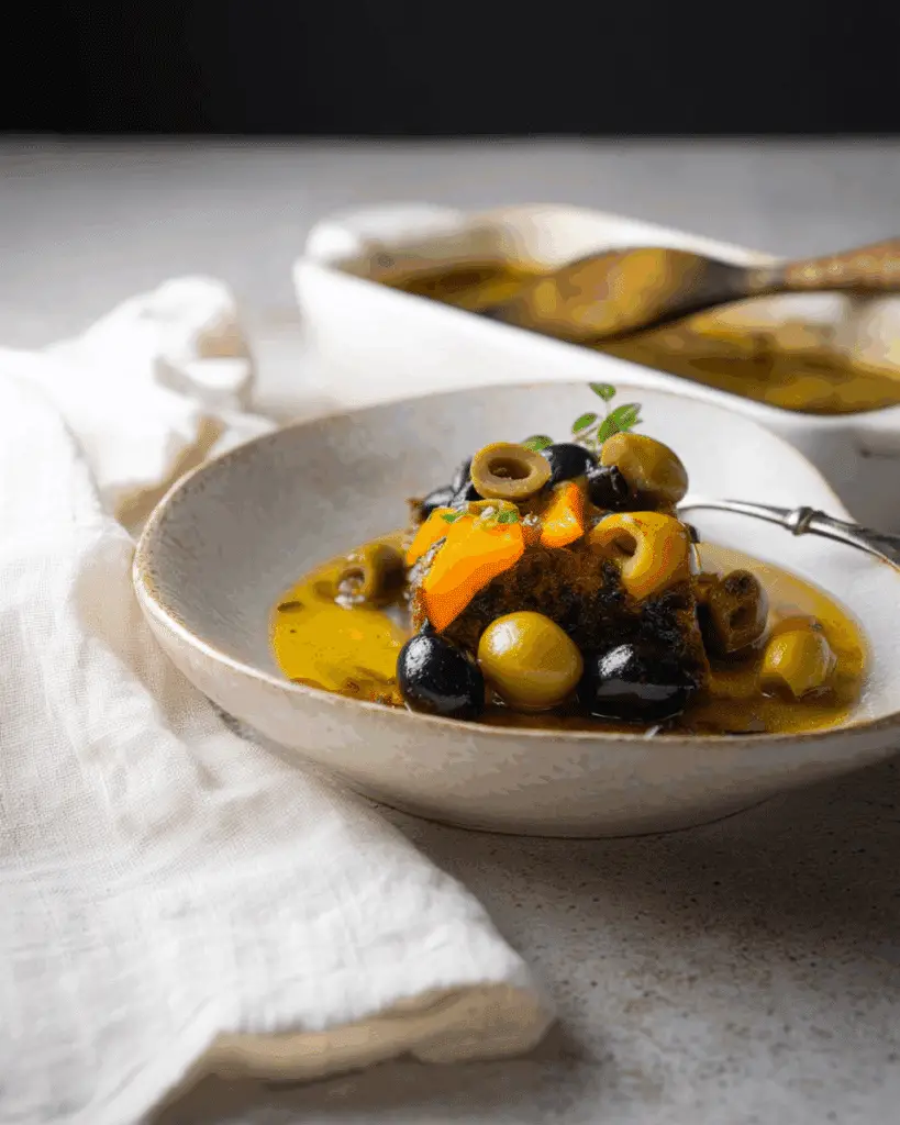Baked Olive Confit