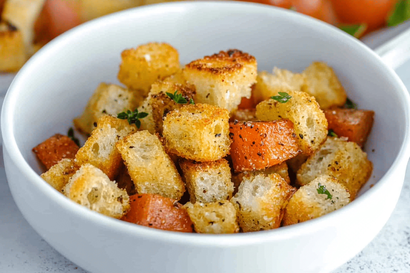 Air Fryer Croutons