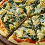 Spinach Artichoke Pizza