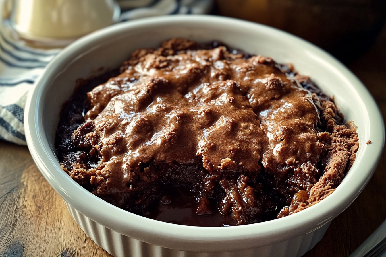 Extra-Fudgy Chocolate Cobbler