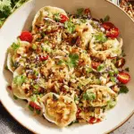 Viral Crispy Dumpling Salad