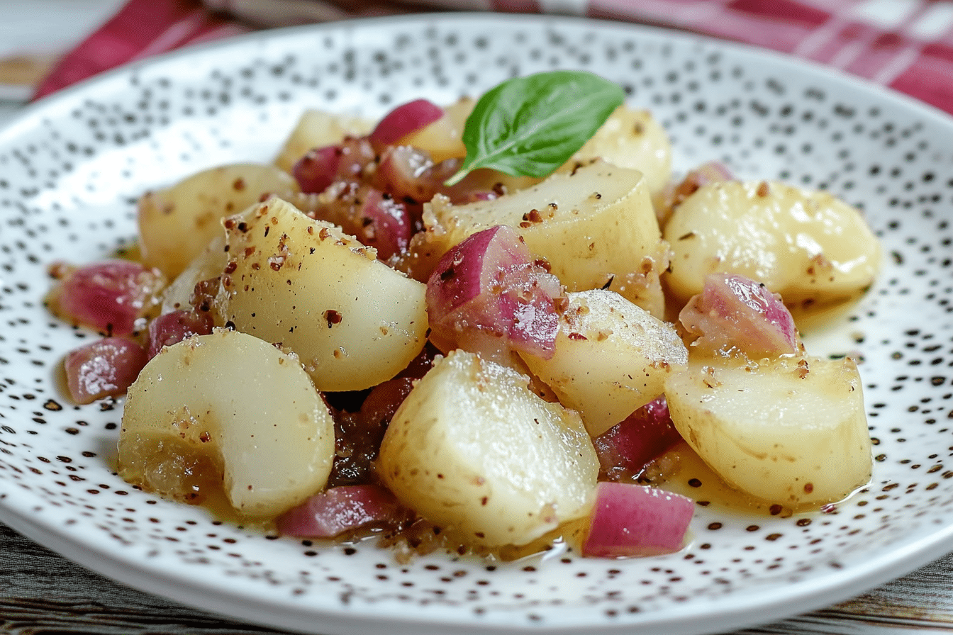 Keto Sweet and Sour Turnips