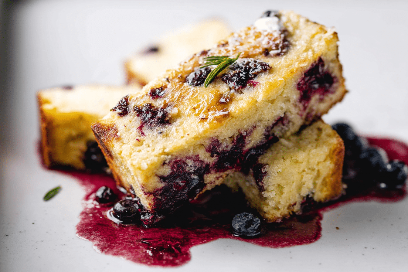 Springy Blueberry Lemon Bread