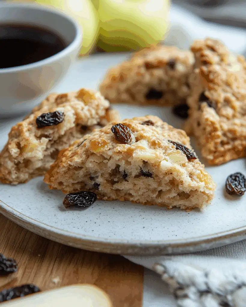 Apple Cinnamon Raisin Scones