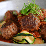 Beef and Zucchini Meatballs