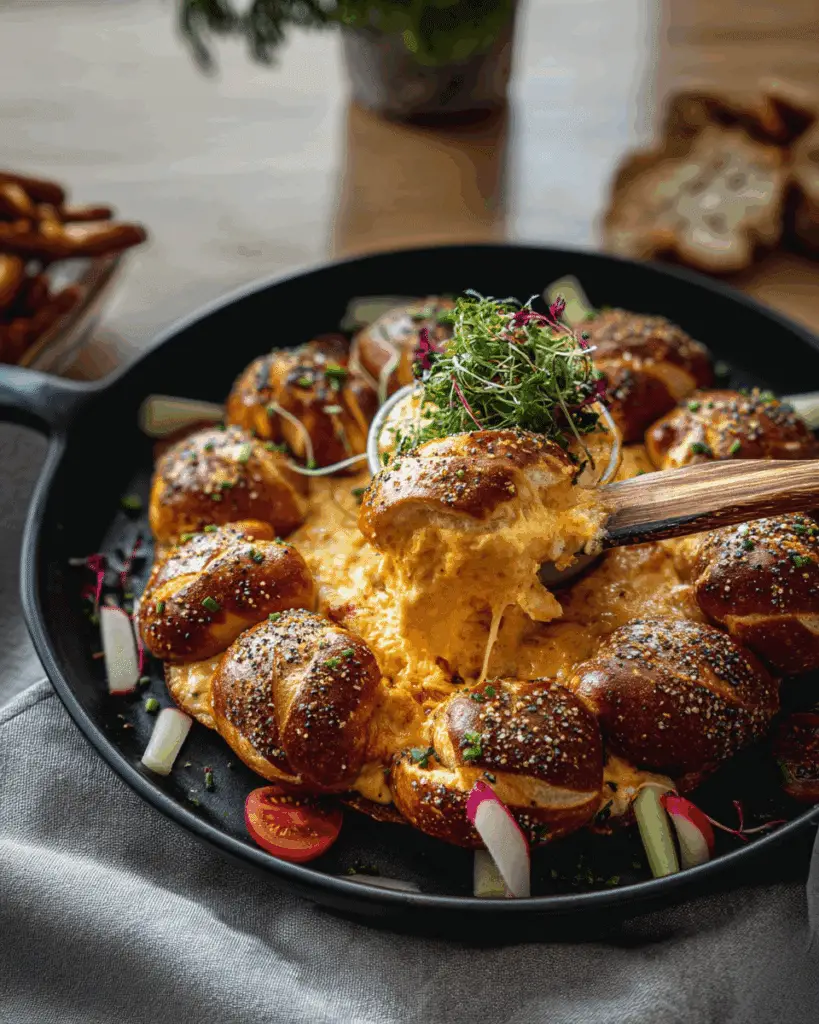 Pretzel Beer Cheese Dip