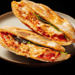 Caesaroni (Caesar Pepperoni Pizza Sandwich)