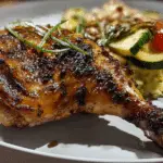 Grilled Chicken Leg Quarters