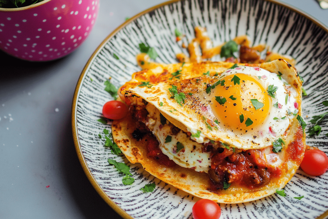 Speedy Chili Crisp Breakfast Tortilla Wraps