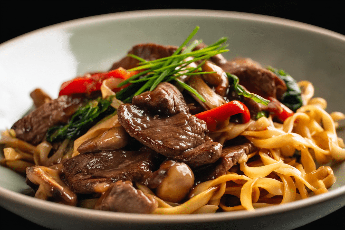 Beef and Noodles