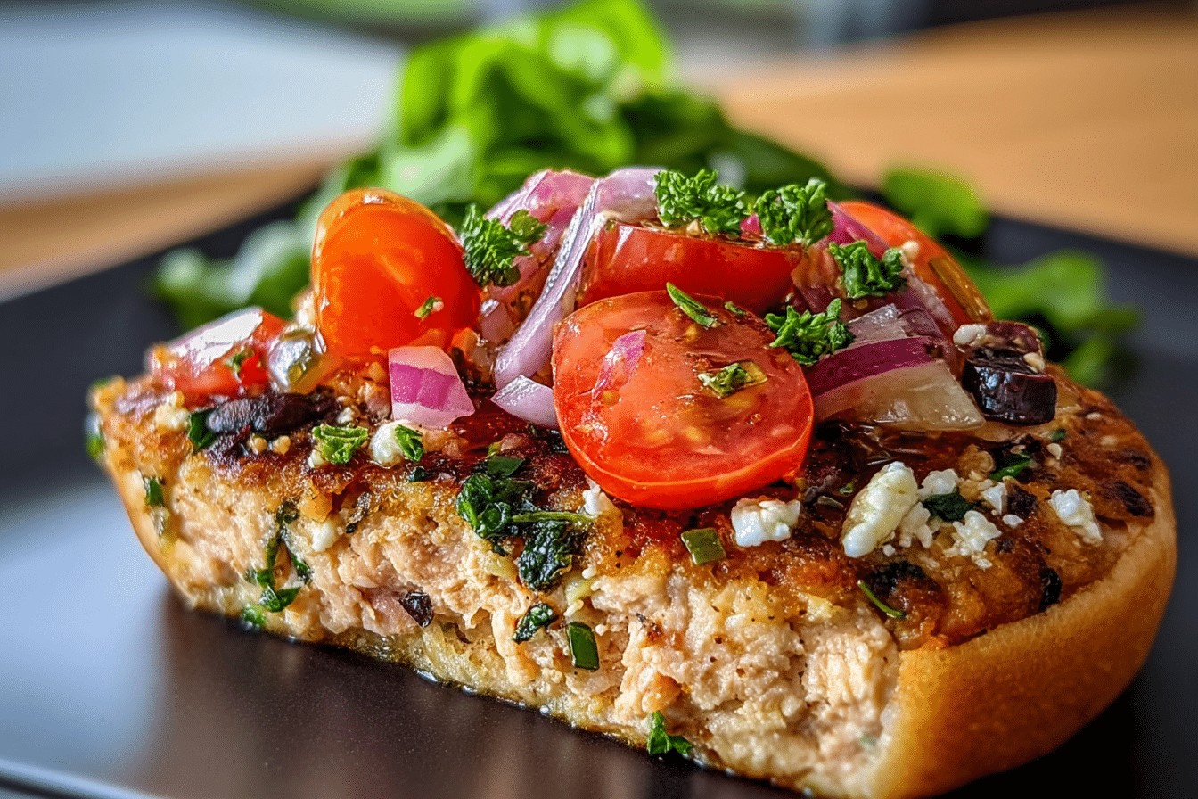 Mediterranean Salmon Patties