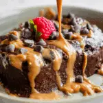 Protein Chocolate Peanut Butter Mug Cake